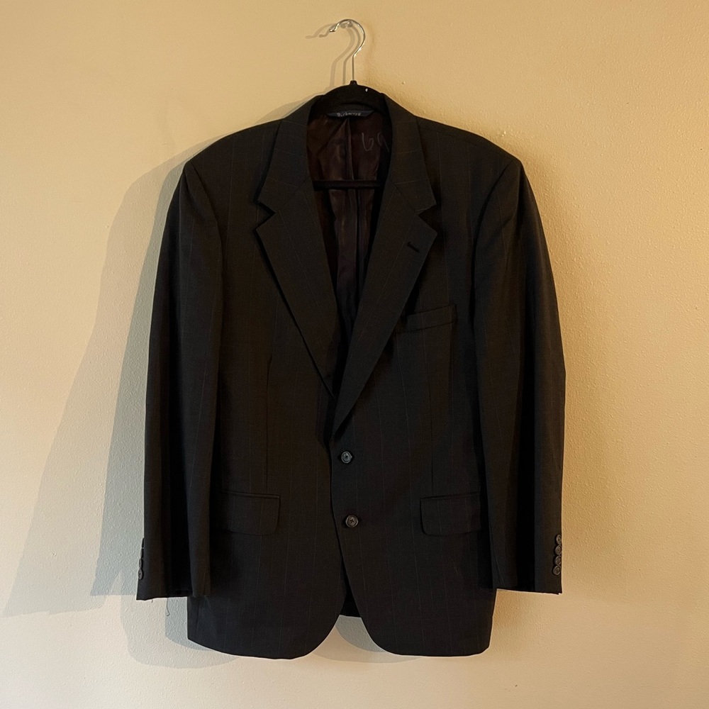vintage burberry mens custom suit blazer jacket